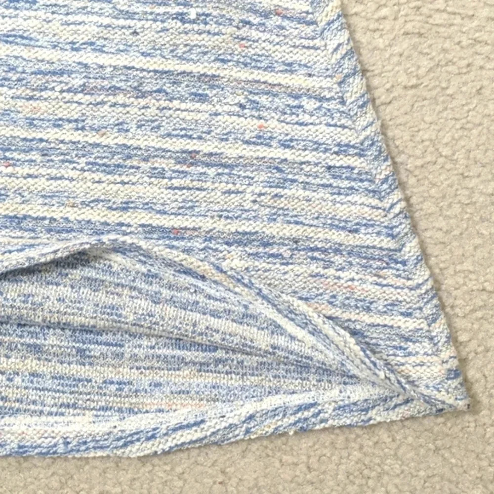 LOFT Striped Tweed Boucle Pocket Flippy Circle Skirt, Size S - Picture 9 of 13